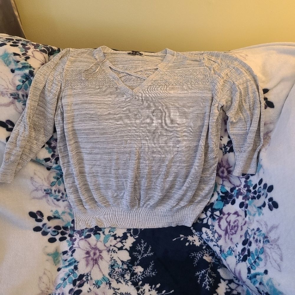 Letty & me knitted women's shirt xxl EUC